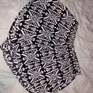 Black & White shorts